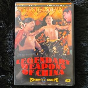 Legendary Weapons of China DVD Shaw Brothers Limited Collectors Edition Kung-fu